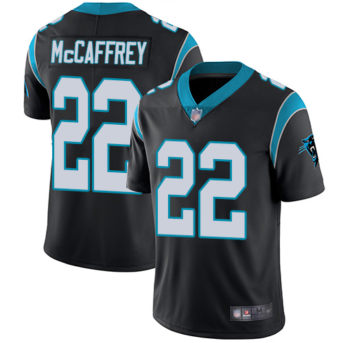 Carolina Panthers Limited Black Men Christian McCaffrey Home Jersey NFL Football 22 Vapor Untouchable